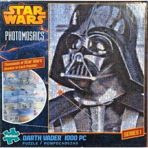 Star Wars Photomosaics Puzzle NEW Darth Vader 1000 Pieces Series I Buffalo